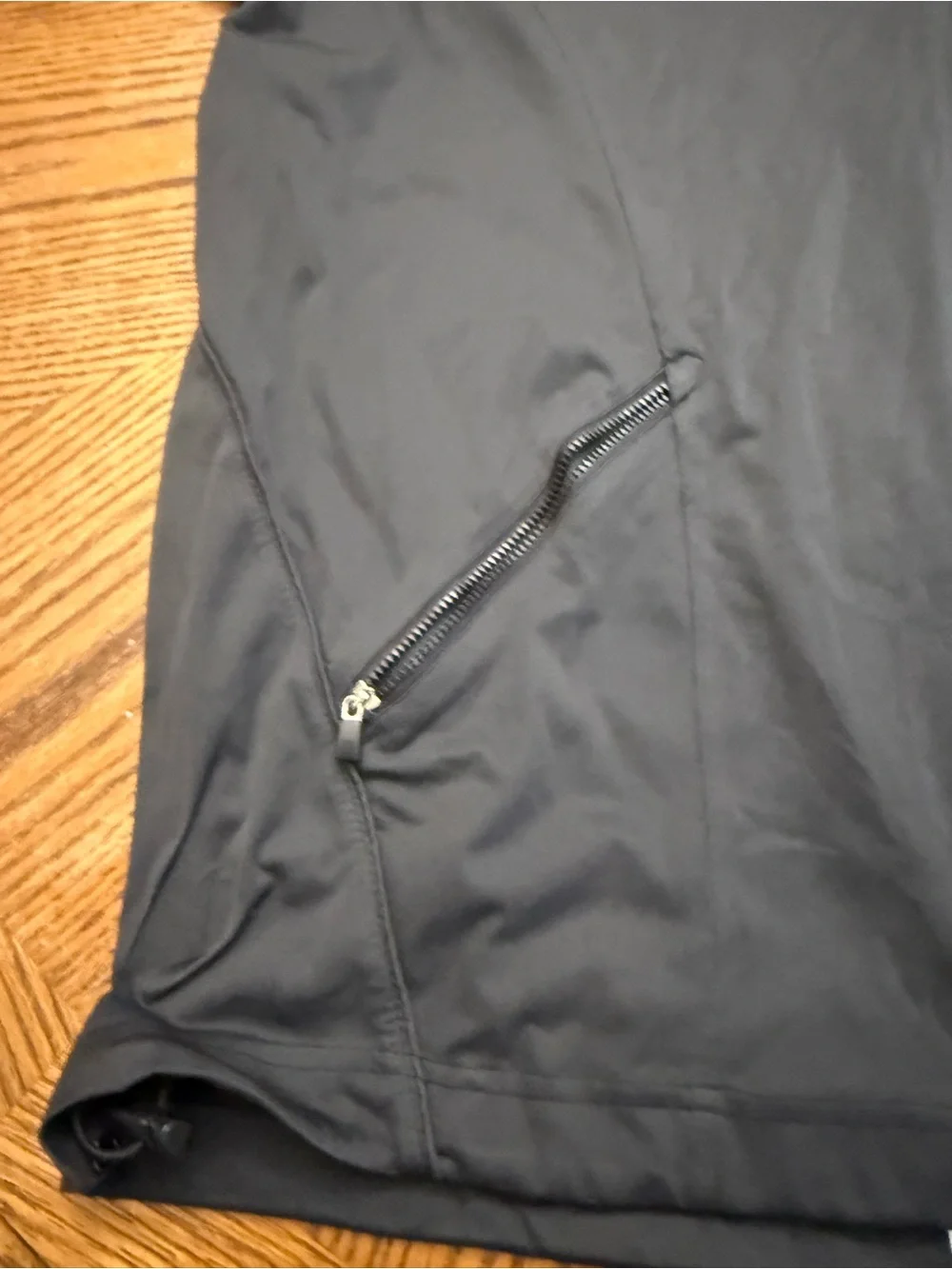 Adidas Golf Men’s Black Quarter-Zip Windbreaker Jacket